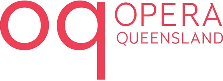 Opera Queensland logo featuring the letters 
