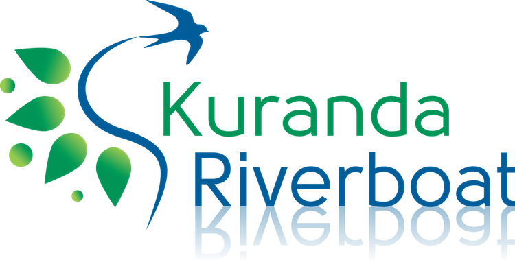 Logo with green and blue text: 