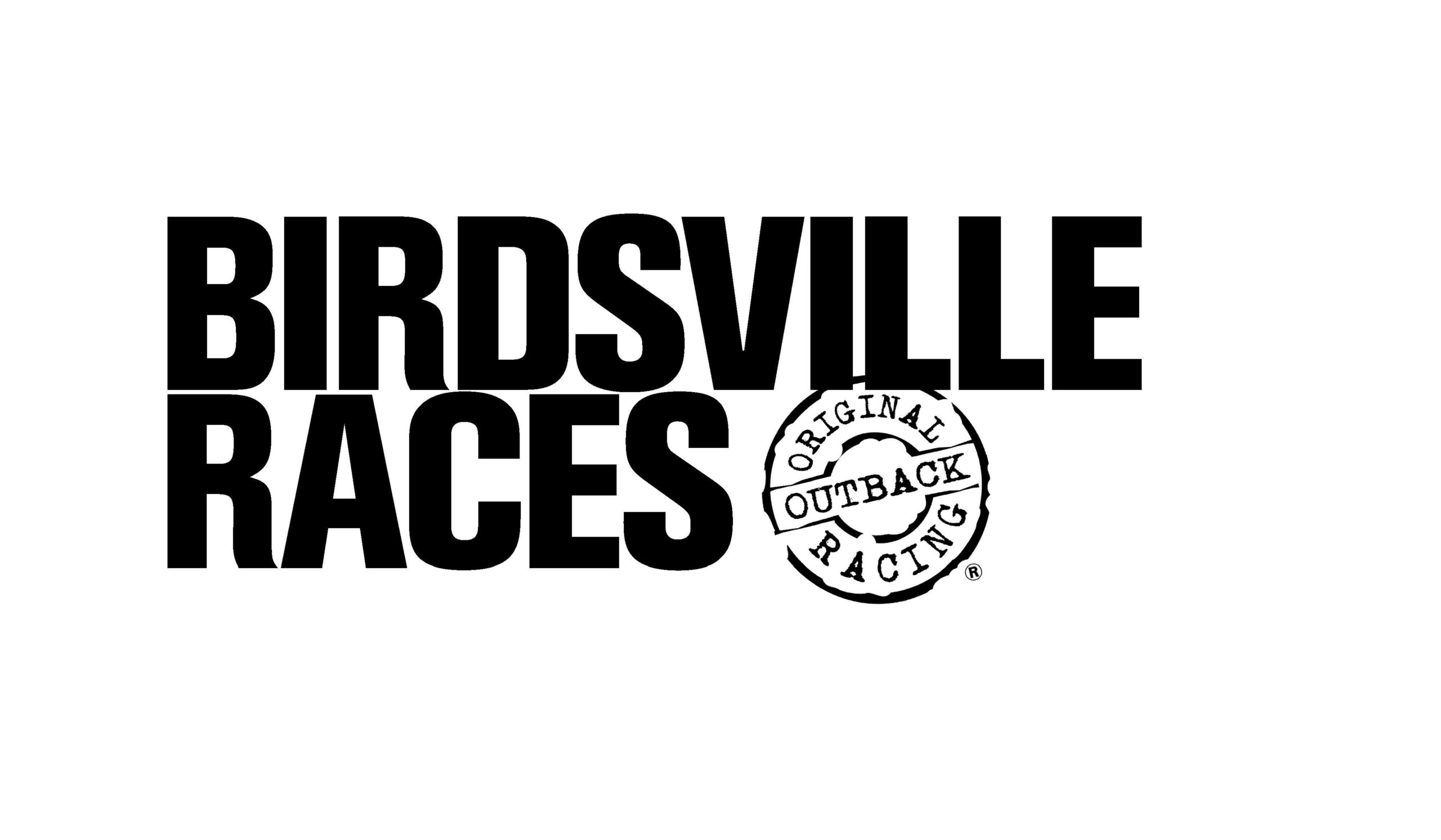 A black and white logo.